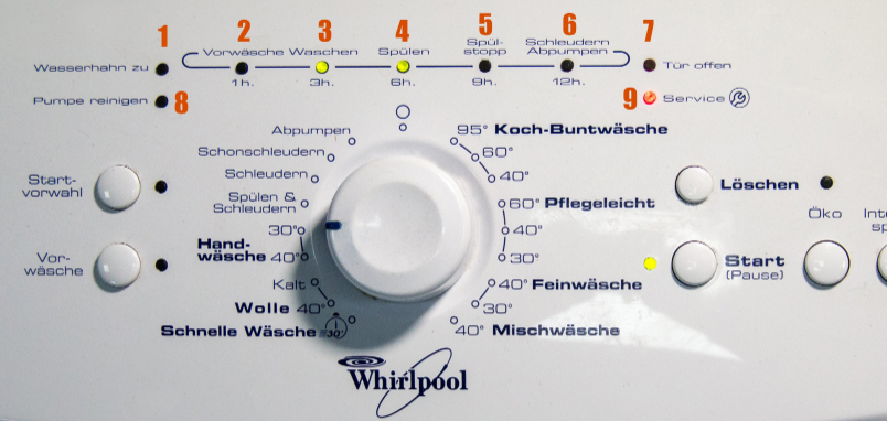 Пральна машина Whirlpool показує код помилки F21 – що робити